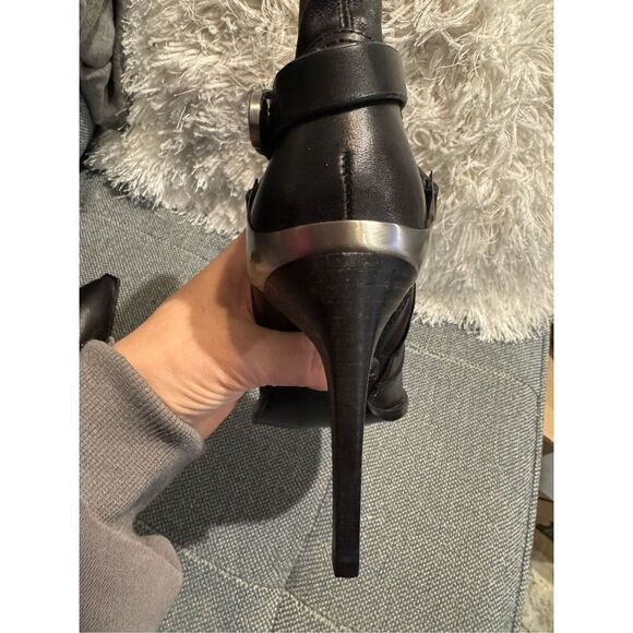 Reiss Hayworth Stiletto High bootie black size 38/ 7.5 new with box - Picture 7 of 14
